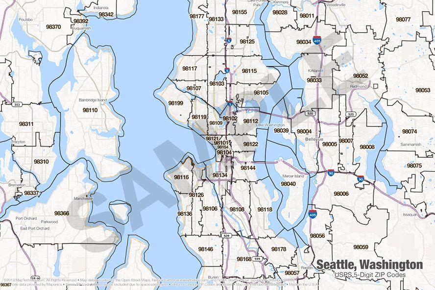 seattle zip code