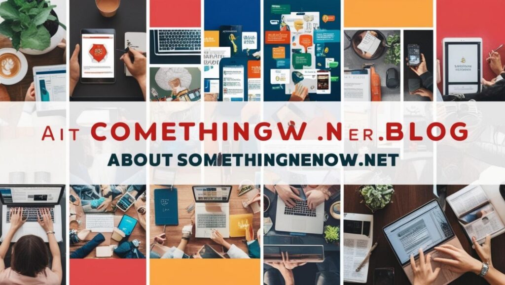 about somethingnewnow.net blog